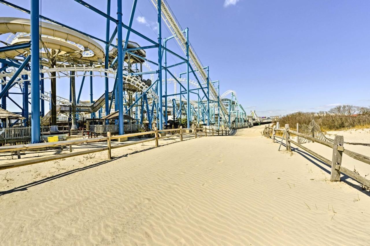 North Wildwood Condo With Pool, Walk To Boardwalk! Eksteriør billede