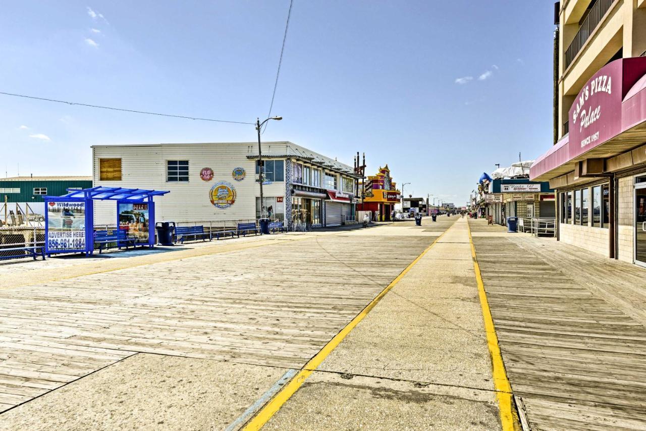 North Wildwood Condo With Pool, Walk To Boardwalk! Eksteriør billede