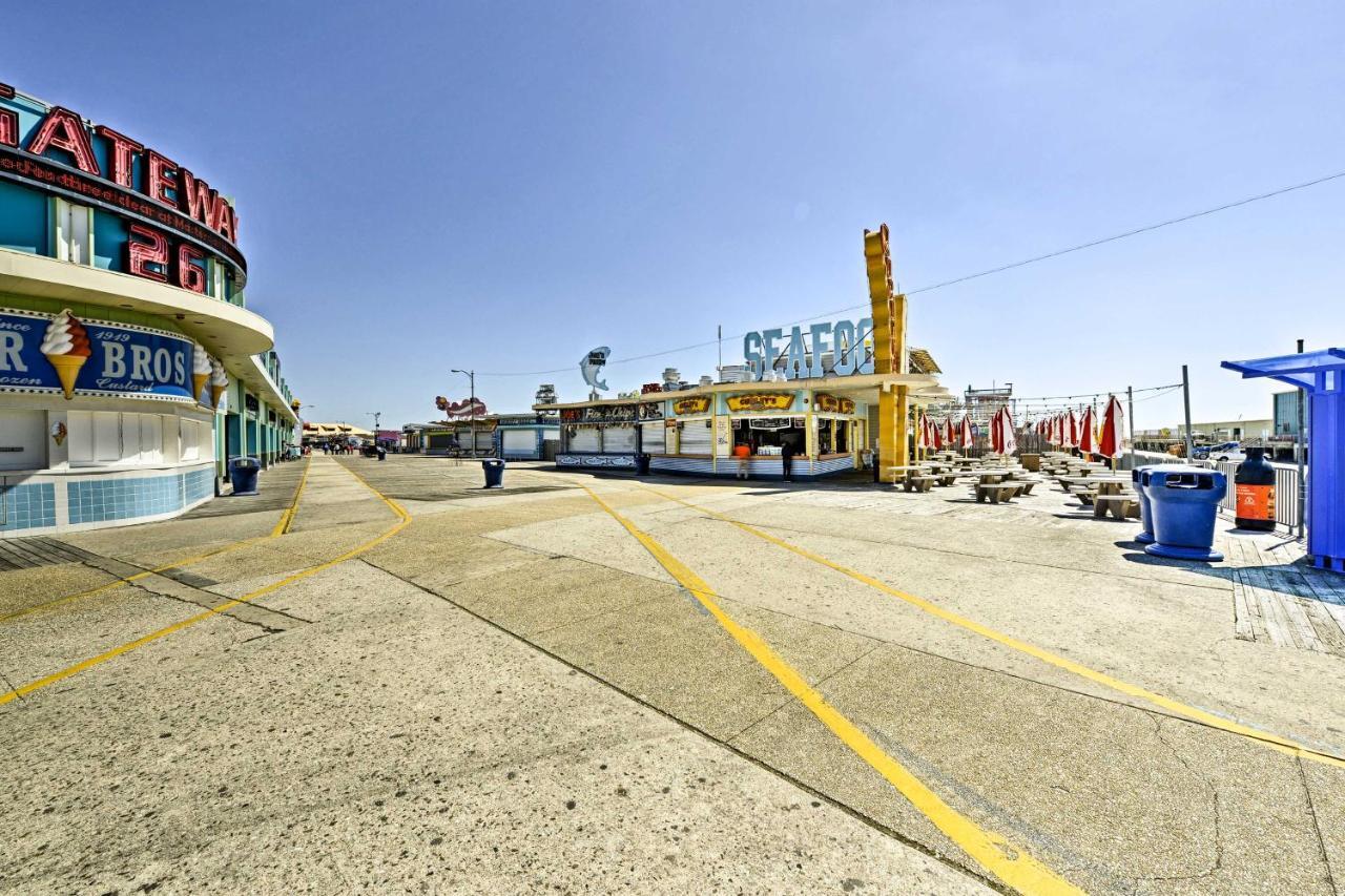 North Wildwood Condo With Pool, Walk To Boardwalk! Eksteriør billede